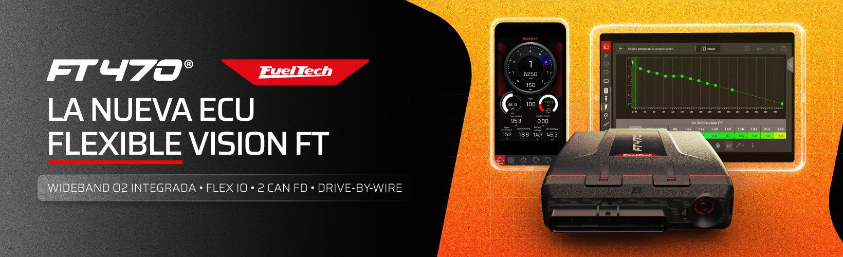 FuelTech FT470: la nueva ECU de la línea Vision FT