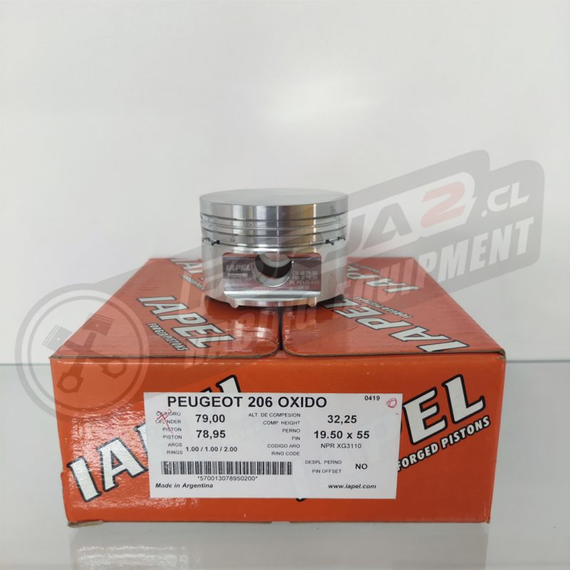 Pistones Forjados Iapel PSA 1.6 plano 79mm