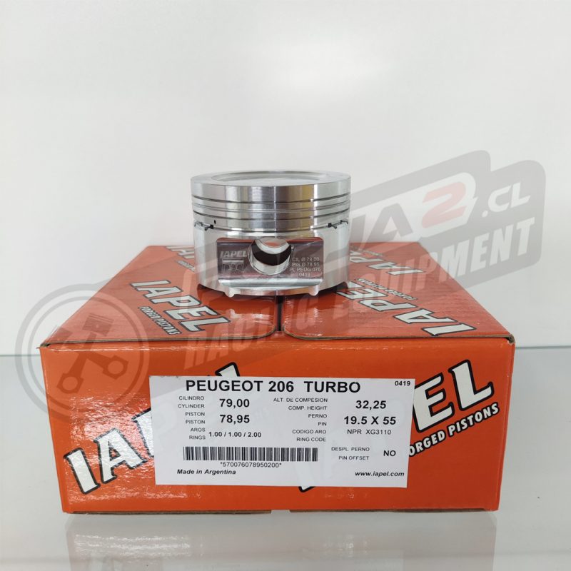 Pistones Forjados Iapel PSA 1.6 turbo 79mm
