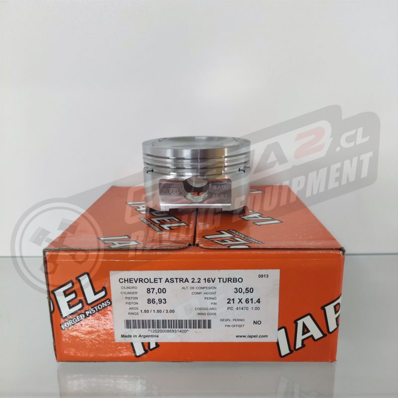 Pistones Forjados Iapel Chevrolet Astra 2.2 16v 87mm