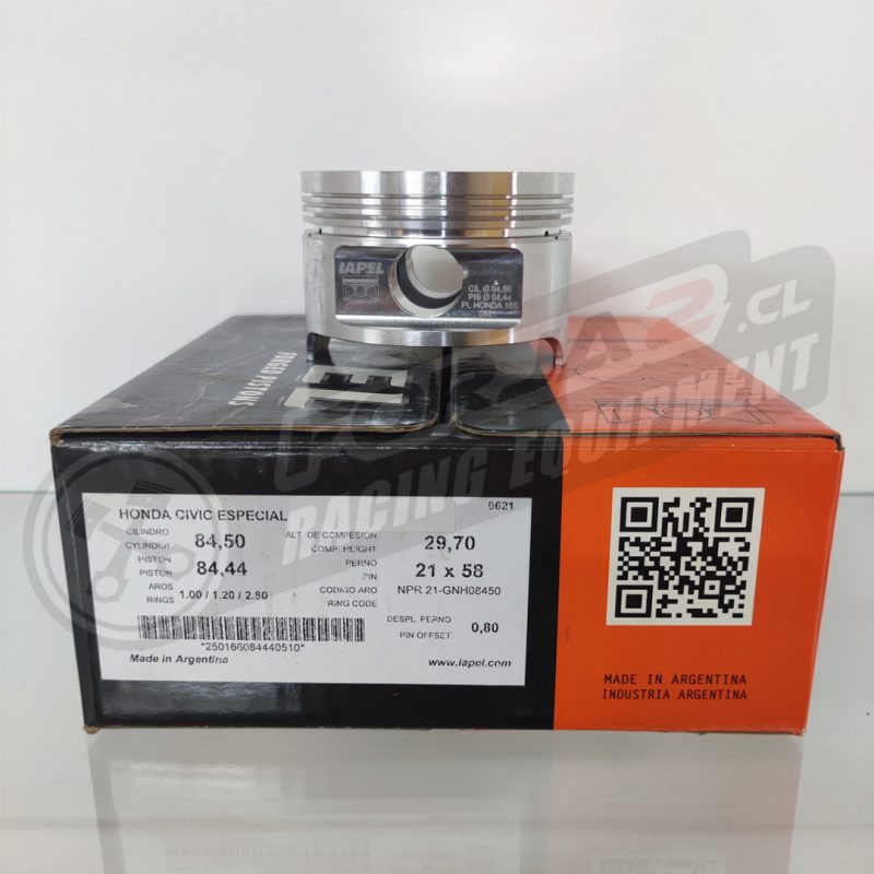 Pistones Forjados Iapel Honda B20 84.5mm