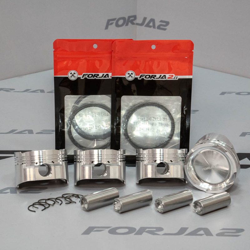 Pistones forjados Fiat t-jet 73mm